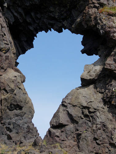 Iceland - Rock Hole. Photo by Jo Halpin Jones