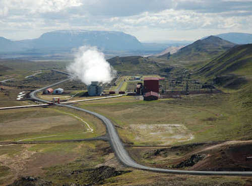 Iceland - Geothermal Power Station. Photo by Jo Halpin Jones